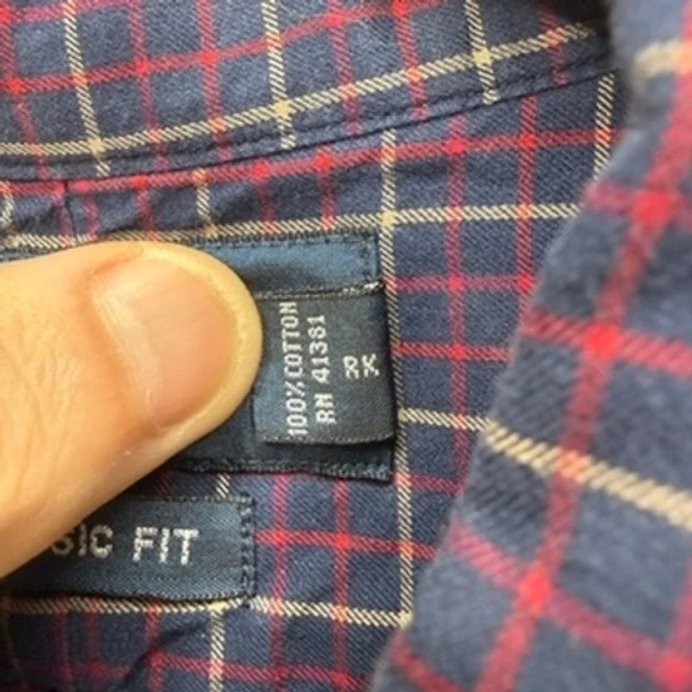 Polo‎ Ralph Lauren Button Down Shirt Plaid Classic Fit XL Long Sleeve Pony Logo